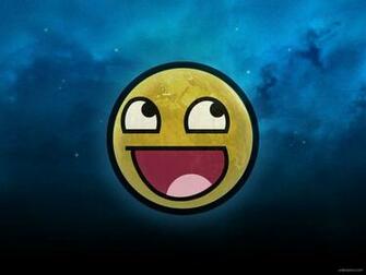 Awesome Smiley Wallpaper