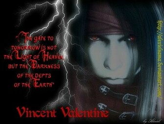 Go Back Gallery For Final Fantasy Vincent Valentine Wallpaper
