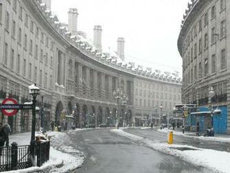 Snow In London Regent Street Wallpaper And Image