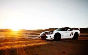 White Dodge Viper Acr HD Wallpaper Desktop