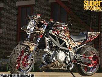 Suzuki Super Street Bike Wallpaper HD Car
