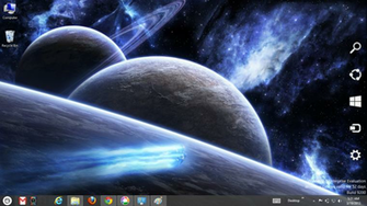 Gratis Tema Windows Space Galaxy Theme