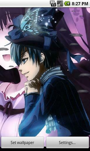 Black Butler Live Wallpaper App For Android