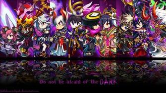 Brave Frontier Dark Units Wallpaper By Fickleheartedgeek