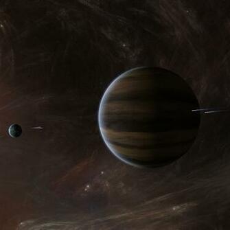 Saturn Space iPad Air Wallpaper