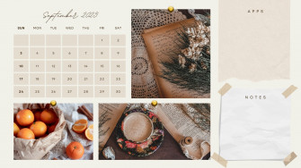 Custom Desktop Organizer Wallpaper Templates