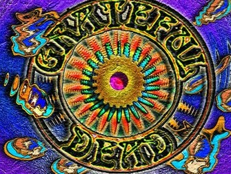 Grateful Dead Wallpaper Skeleton And Roses