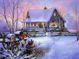 Christmas Scenes Desktop Wallpaper