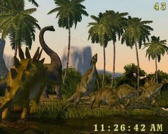 Dinosaurs 3d Screensaver