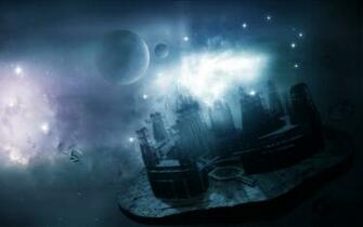 In Spce Future Space Planets Desktop Wallpaper Screensaver Background