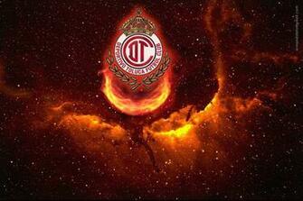 Wallpaper Del Espacio Rojo Por Armando76 Logo Y Escudo