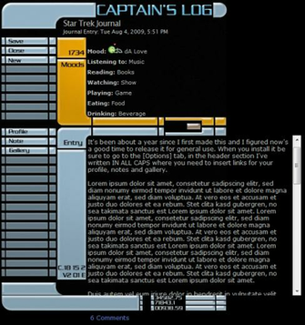 Star Trek Console Skin By Konekod