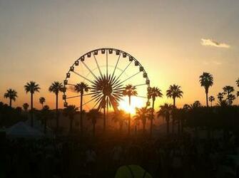 Coachella Sunset Art Print By Lauren Haney Society6