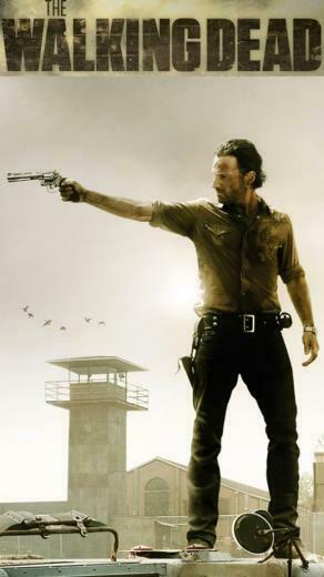 The Walking Dead iPhone Wallpaper