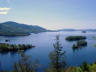 Lake George Ed From The Top Of Tongue Mountain