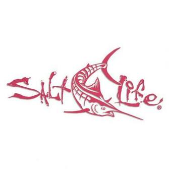 Auto Decals Stickers Pink Salt Life Signature Deep Marlin Decal
