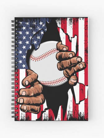 Baseball Softball American Flag Patriotic 4th Of July Catcher
