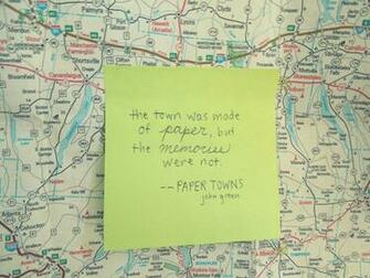Paper Towns By Permafrosts