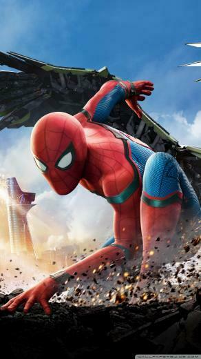 Spiderman Homecoming 4k HD Desktop Wallpaper For Wide