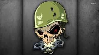 Five Finger Death Punch Logo Wallpaper Music