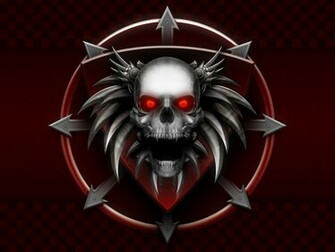 Dark Horror Skull Occult Evil Demon Wallpaper