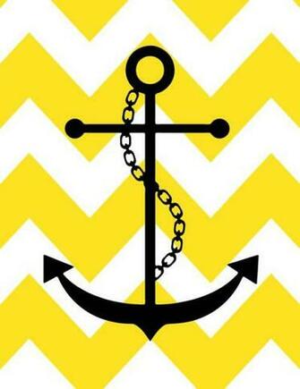 Anchor Blue Chevron Cute Background With Desktop