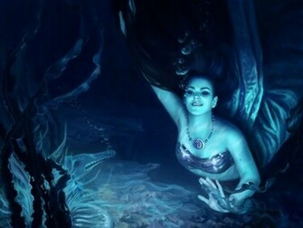 Real Life Mermaid Girls Photography With Photoshop Graphics Effects HD