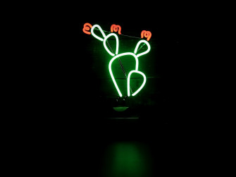 Neon Lights iPhone Wallpaper