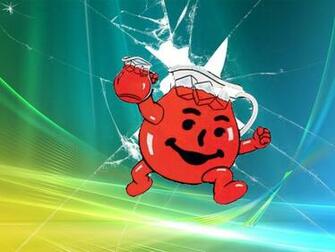 HD Wallpaper Kool Aid Microsoft Windows Broken Screen X