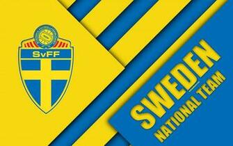 Wallpaper Sweden National Football Team 4k Emblem