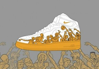Nike Air Force Wallpaper