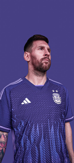 On 4k Lionel Messi Wearing The New Argentina