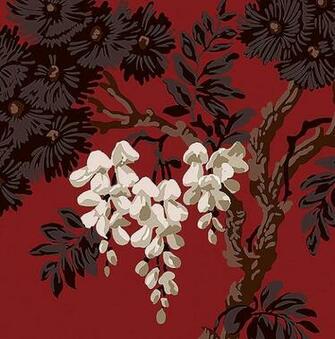 White Wisteria Wallpaper Tweet