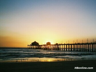 Huntington Beach Desktop Wallpaper