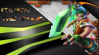 Riven Arcade Skin Custom Wallpaper By F0x Watch Fan Art
