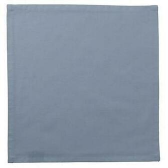 Dusty Blue Slate Grey Gray Solid Color Background Napkins