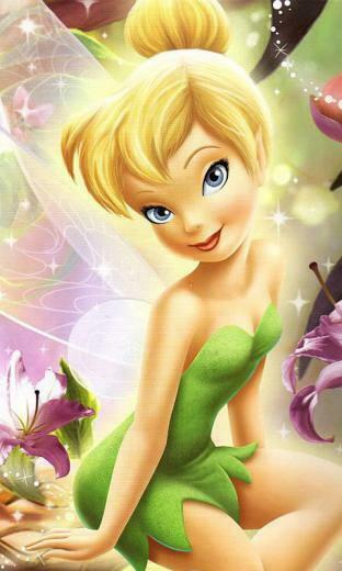 Lovely Tinkerbell Mobile Phone Wallpaper Cell