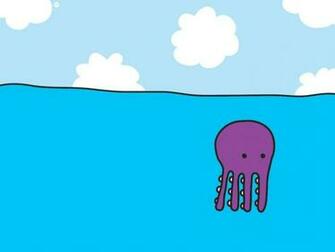 Cute Octopus Wallpaper Little