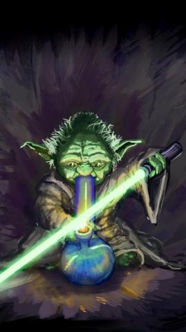 Yoda Bong Wallpaper Weed Bongs Cannabis And