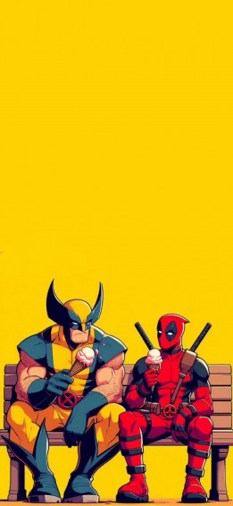 Deadpool And Wolverine Phone Wallpaper