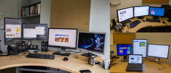 Setup Wallpaper On Dual Monitors Multi Monitor Setups Windows