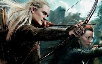 Legolas And Tauriel Greenleaf Fond D Cran
