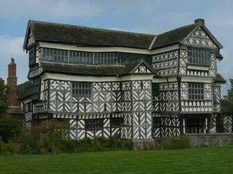 Wall Painting Wallpaper Picture Of Little Moreton Hall Cheshire
