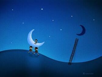 Full HD Wallpaper Drawings And Paintings By Vlad Gerasimov Moon