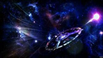 Spaceship Wallpaper Background