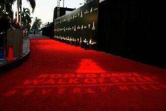 Red Carpet Black Backdrop A Gobo On The