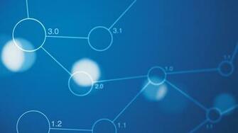 Wallpaper Communication Blue Background