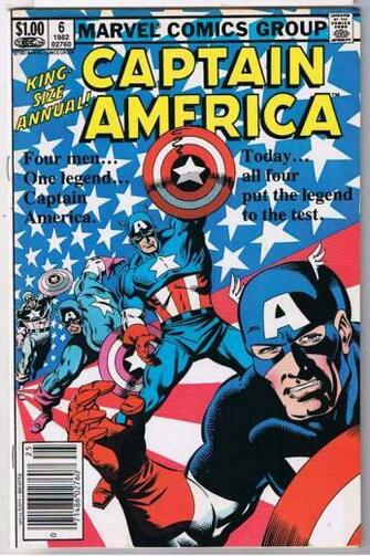 Captain America Comics On