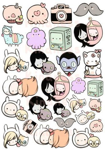 Adventure Time Kawaii By Lovecreepys