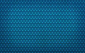 Blue Honeycomb Pattern Wallpaper Wide HD